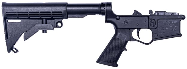 Picture of Et Arms Inc Omega-15 Polymer Rec, Black 6 Position Collapsible M4 Stock, Black A2 Pistol Grip For Ar-15 