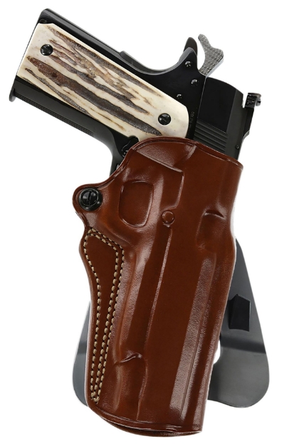 Picture of Galco Speed Master 2.0 Owb Tan Leather Paddle Fits 1911 Fits 5" Barrel Left Hand 