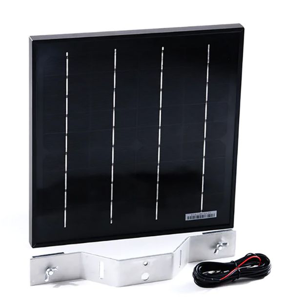 Picture of Spartan Solar Panel W/Mounting Bracket & Cable Fits Gocam Ghost/Golive 15 Watts Gray 