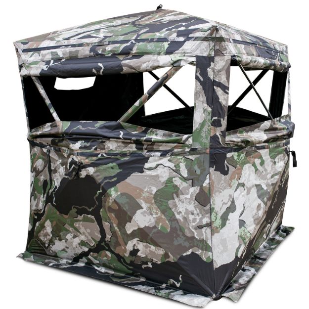 Picture of Primos Hide-N-Sneak Ground Veil Camo 150D Polyester 58" X 58", 67" High 