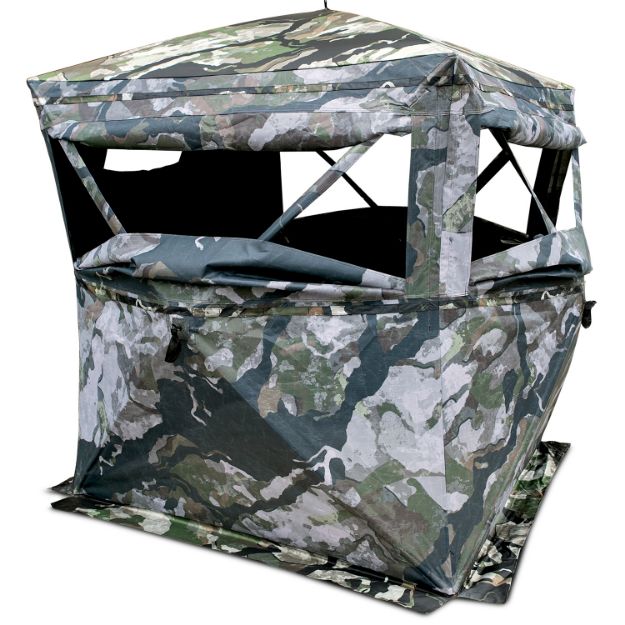 Picture of Primos Full Frontal Ground Veil Camo 150D Polyester 58" X 58", 67" High 