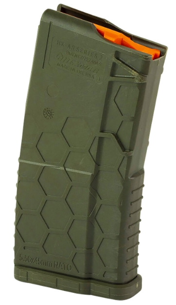 Picture of Hexmag Shorty Od Green Polymer 20Rd 5.56X45mm Nato For Ar-15 