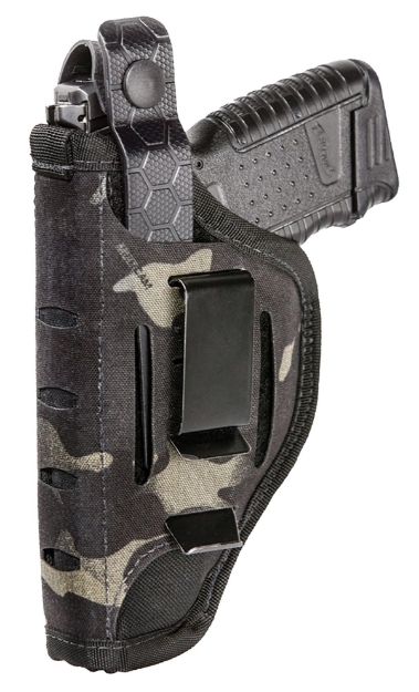 Picture of Sentry Nylon Iwb/Owb Multicam Black Nylon Belt Clip/Belt Slide Fits Large Semi-Auto Fits 3.50-4.50" Barrel Ambidextrous 