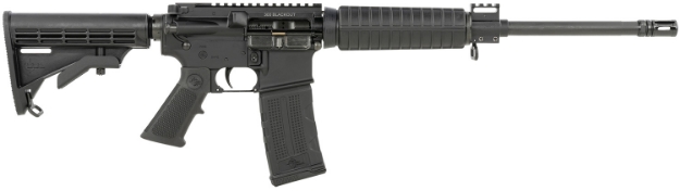 Picture of Rock River Arms Lar-15M Car A4 300 Blackout 30+1 16", Black, R4 Handguard, Tactical Carbine Stock, Overmolded A2 Grip, Railed Gas Block 