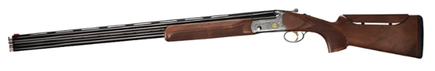 Picture of Bettinsoli Usa Omega Sport 12 Gauge Break Open 3" 2Rd 30" Blued 30" Vent Rib Barrel Stainless Engraved Stainless Receiver Walnut Wood Fixed W/Adj Comb Stock Ambidextrous Hand 