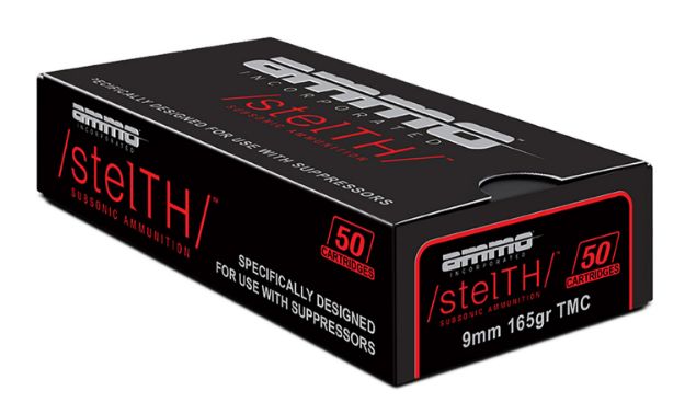 Picture of Ammo Inc Stelth Self Defense 9Mm Luger 165 Gr Total Metal Case (Tmc) 50 Per Box/ 20 Cs 