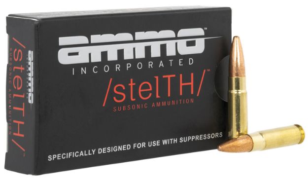 Picture of Ammo Inc Stelth Personal Defense 300 Blackout 220 Gr Total Metal Jacket (Tmj) 20 Per Box/ 10 Cs 