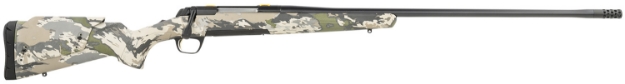 Picture of Browning X-Bolt Western Hunter Lr 28 Nosler 3+1 26" Matte Blued 26" Sporter Sr Barrel Ovix Camo Fixed Adjustable Comb Stock Right Hand 