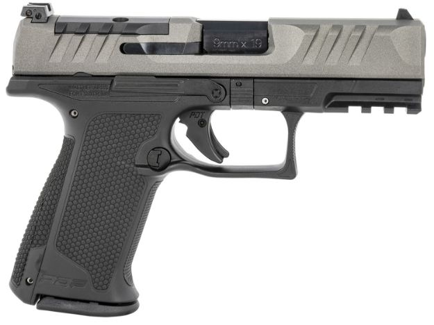 Picture of Walther Arms Pdp F-Series 9Mm Luger 15+1 4" Barrel, Polymer Frame W/Picatinny Acc. Rail, Exclusive Gray Optic Cut Slide, Performance Duty Textured Grip W/Interchangeable Backstrap 