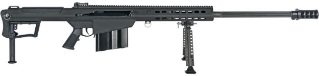 Picture of Barrett M107a1 50 Bmg 10+1 20" Chrome-Lined Fluted Barrel, Four Port Cylindrical Muzzle Brake, Anodized Aluminum Receiver, A2 Polymer Grip, Optics Ready 