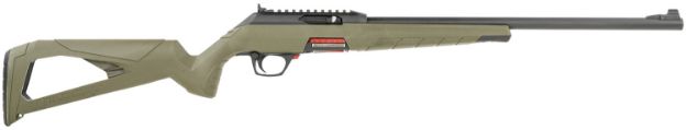 Picture of Winchester Repeating Arms Wildcat 22 Lr 10+1 18", Matte Black Barrel/Rec, Skeletonized Od Green Stock, Ghost Ring Sight 