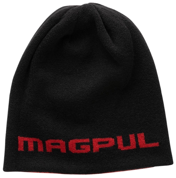 Picture of Magpul Reversible Icon Magpul Beanie Black 