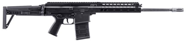 Picture of B&T Firearms Apc308 Pro Dmr 308 Win 25+1 18.90" Fluted Barrel, Black, Adjustable Folding Stock, Polymer Grip, Flash Hider 