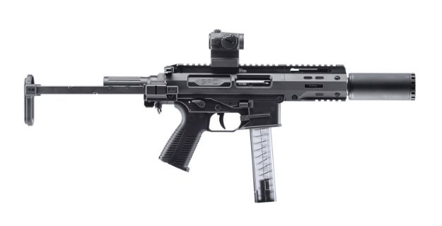 Picture of B&T Firearms Spc9 9Mm Luger 30+1 4.50", Black, Pdw Stock, Polymer Grip (Oem Mag) 