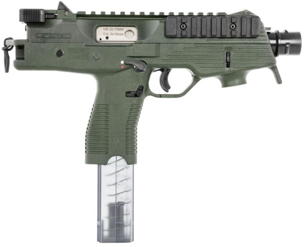 Picture of B&T Firearms Tp9 9Mm Luger 30+1 5.10", Od Green, Polymer Frame/Grip, No Brace, Iron Sights 