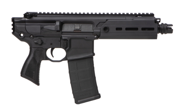 Picture of Sig Sauer Mcx Rattler 5.56X45mm Nato 5.50" 30+1, Black, Polymer Grip, Adjustable Gas Block (No Brace) 