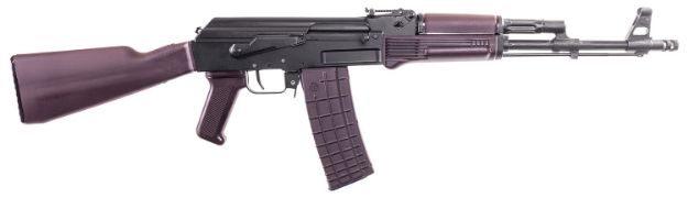 Picture of Arsenal Sam5 5.56X45mm Nato 30+1 16.30" Barrel, Matte Black Receiver, Plum Polymer Furniture, Adjustable Sights, Fime Enhanced Fire Control Group 