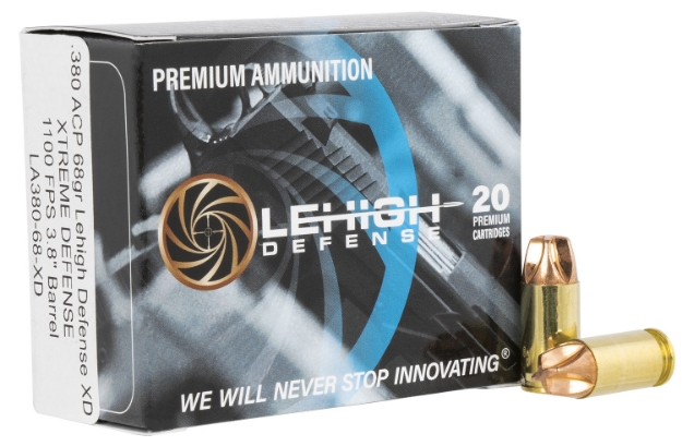 Picture of Lehigh Defense Xtreme Defense Home Defense 380 Acp 65 Gr Lehigh Defense Xd Fmt 20 Per Box/ 10 Cs 