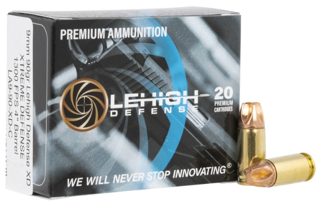 Picture of Lehigh Defense Xtreme Defense Home Defense 9Mm Luger 90 Gr Lehigh Defense Xd Fmt 20 Per Box/ 10 Cs 