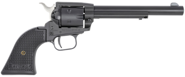 Picture of Heritage Mfg Rough Rider 22 Lr/22 Wmr 6.50" 6Rd, Black, Polymer Grip, Includes Cylinder 