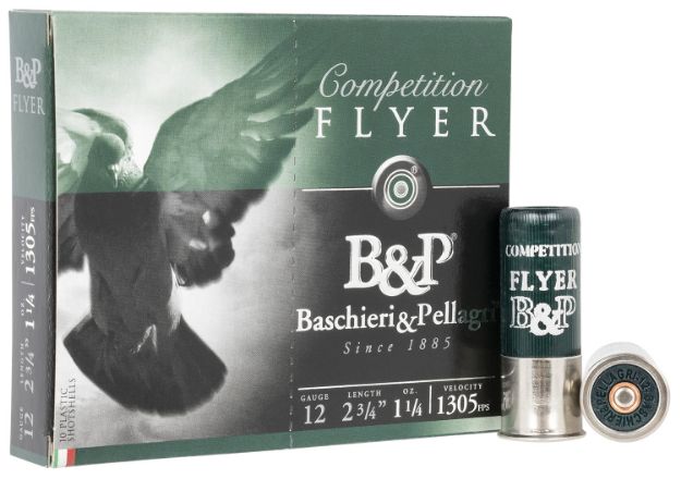 Picture of B&P Flyer Competition 12 Gauge 2.75" 1 1/4 Oz 8 Shot 10 Per Box/ 10 Cs 