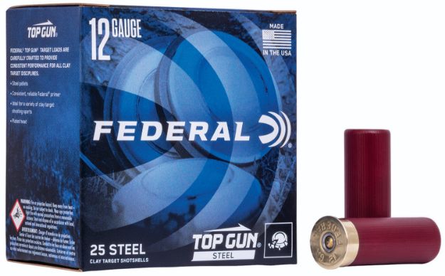 Picture of Federal Top Gun Target Load 12 Gauge 2.75" 1 1/8 Oz 7 Shot 25 Per Box/ 10 Cs 