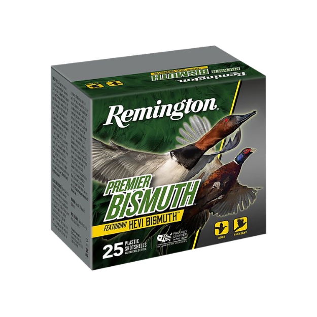 Picture of Remington Ammunition Premier Bismuth Waterfowl 12 Gauge 3" 1 3/8 Oz 2 Shot 25 Per Box/ 10 Cs 