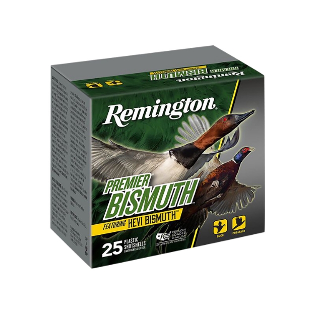 Picture of Remington Ammunition Premier Bismuth Waterfowl 16 Gauge 2.75" 1 1/8 Oz 4 Shot 25 Per Box/ 10 Cs 