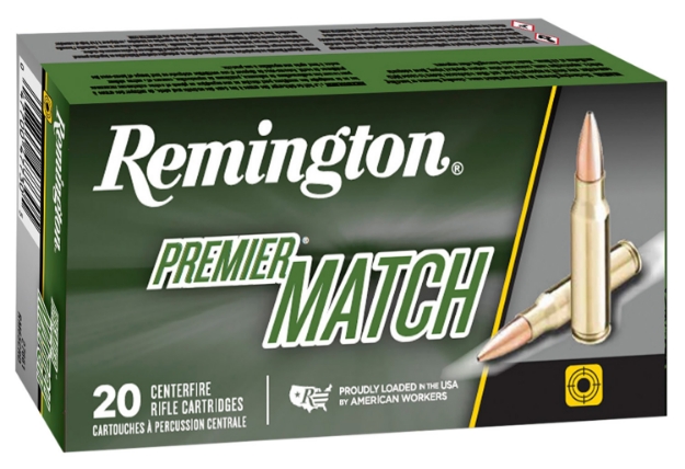 Picture of Remington Ammunition Premier Match 223 Rem 52 Gr Hollow Point Boat-Tail (Hpbt) 20 Per Box/ 10 Cs 