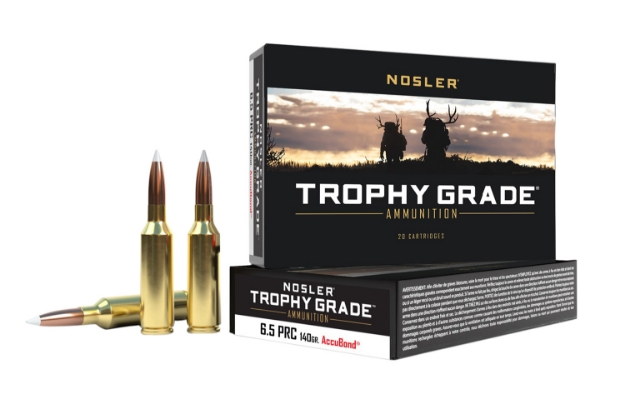 Picture of Nosler Trophy Grade Hunting 6.5 Prc 140 Gr Nosler Accubond 20 Per Box/ 10 Cs 