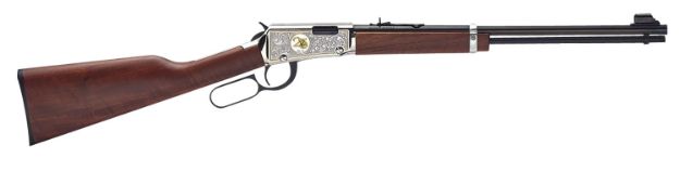 Picture of Henry Classic 25Th Anniversary 22 Short, 22 Long, 22 Lr 15Lr/17L/21Short 18.50" Blued Barrel, Nickel-Plated Rec, Semi-Fancy American Walnut Stock 