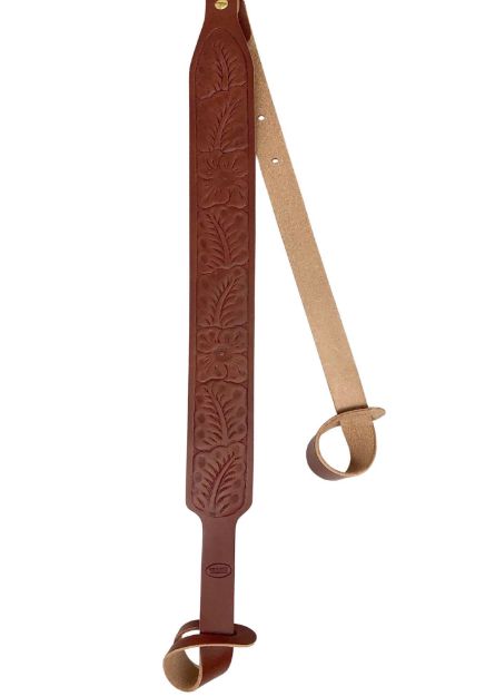 Picture of Hunter Company Flowered Brown Leather/Suede With Flower Design, Two-Point Shotgun 