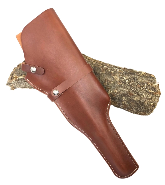 Picture of Hunter Company Owb Tan Leather Belt Loop Fits Thompson Center Contender Fits 14" Barrel Right Hand 