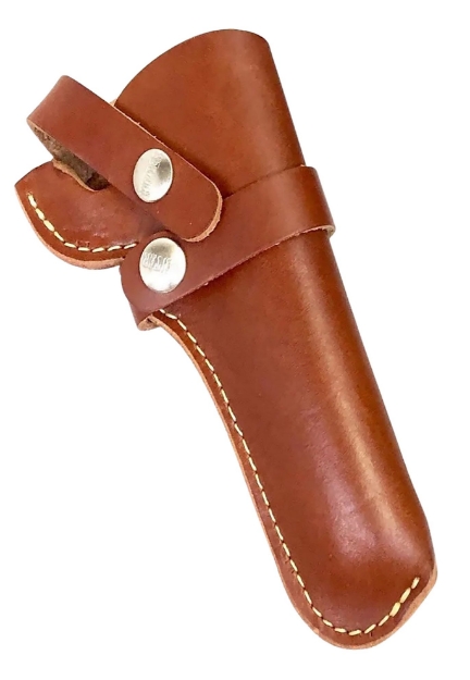 Picture of Hunter Company Belt Owb Size 11 Chestnut Tan Leather Belt Loop Fits Da Revolver Fits 2.75-4" Barrel Right Hand Compatible W/ Hunter Buscadero/Straight Cartridge Belts 