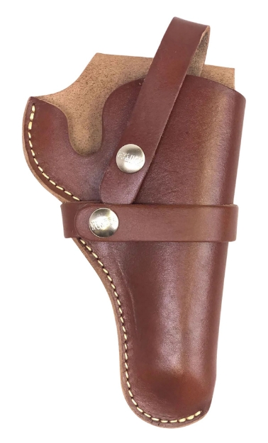 Picture of Hunter Company Belt Owb Size 11 Chestnut Tan Leather Belt Loop Fits Taurus Judge/Public Defender Fits 2-3" Barrel Right Hand Compatible W/ Hunter Buscadero/Straight Cartridge Belts 