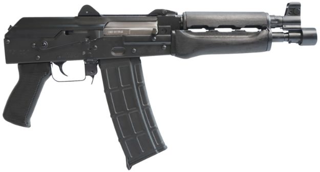 Picture of Zastava Arms Usa Zpap85 5.56X45mm Nato 30+1 10" Black, Polymer Grip, Dark Wood Handgaurd, 