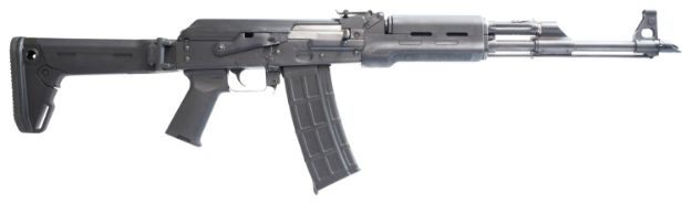 Picture of Zastava Arms Usa Pap M90 5.56X45mm Nato 18.25" 30+1, Black, Magpul Furniture, Side Folding Stock, Hogue Handgaurd 