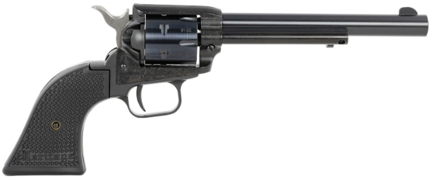 Picture of Heritage Mfg Rough Rider 22 Lr 6 Shot 6.50" Black Barrel, Cylinder & Zamak Frame, Black Polymer Grips 