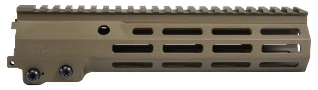 Picture of Geissele Automatics Super Modular Rail Mk16 9.50" M-Lok, Desert Dirt Aluminum For Ar Platform, Barrel Nut Included 