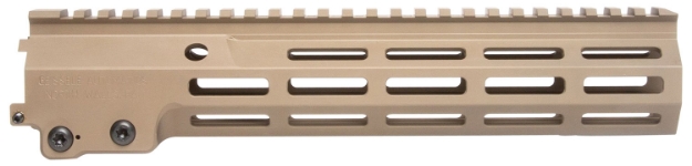 Picture of Geissele Automatics Super Modular Rail Mk16 10.50" M-Lok, Desert Dirt Aluminum For Ar Platform, Barrel Nut Included 