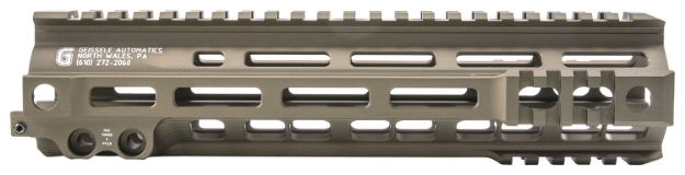 Picture of Geissele Automatics Super Modular Rail Mk4 9.30" M-Lok, Desert Dirt Aluminum For Ar Platform, Barrel Nut Included 