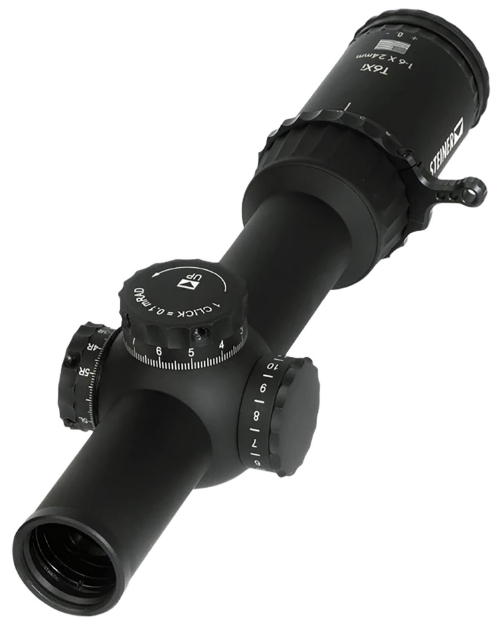 Picture of Steiner T6xi 1-6X24mm 30Mm Tube Illuminated Kc-1 Mil Reticle First Focal Plane Features Throw Lever 