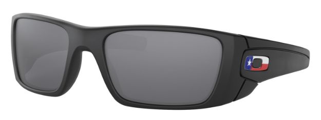 Picture of Oakley Standard Issue Fuel Cell Medium (60-19) Regular/High Bridge Fit Black Iridium Lens Matte Black Frame 