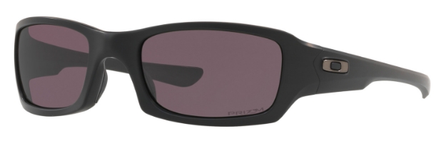 Picture of Oakley Standard Issue Five Squared Small (54-20) Narrow/High Bridge Fit Gray Lens Prizm Matte Black Frame 