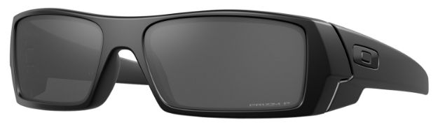 Picture of Oakley Standard Issue Gascan Small (60-15) Regular/High Bridge Fit Black Lens Polarized Prizm/Matte Black Frame 