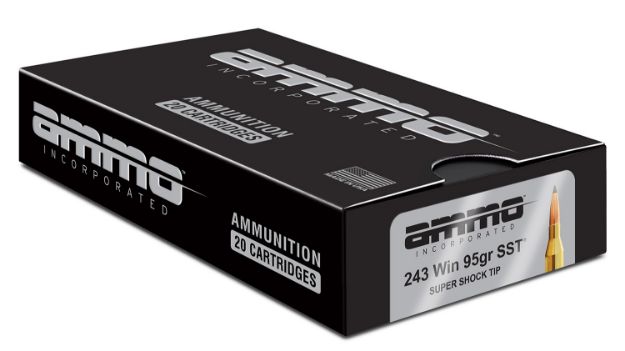 Picture of Ammo Inc Signature Hunting 243 Win 95 Gr Super Shock Tip (Sst) 20 Per Box/ 10 Cs 