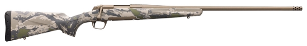 Picture of Browning X-Bolt Speed 300 Wsm 3+1 23" Threaded Fluted Sporter, Smoked Bronze Barrel/Rec, Ovix Camo Stock W/Textured Grip Panels, Muzzle Brake 