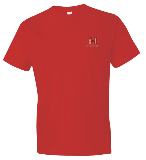 Picture of Hornady Hornady T-Shirt Red Cotton Short Sleeve Medium 