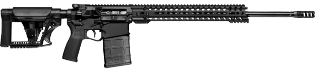 Picture of Patriot Ordnance Factory Revolution Gen4 6Mm Creedmoor 20+1 22" Black Hard Coat Anodized Receiver Adjustable Magpul Prs Black Stock Black Mft Grip Right Hand 