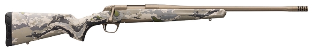 Picture of Browning X-Bolt Speed Sr 223 Rem 5+1 18" Smoked Bronze Cerakote Steel Fluted Sporter Barrel/Ovix Camo Fixed W/Textured Grip Panels Stock 